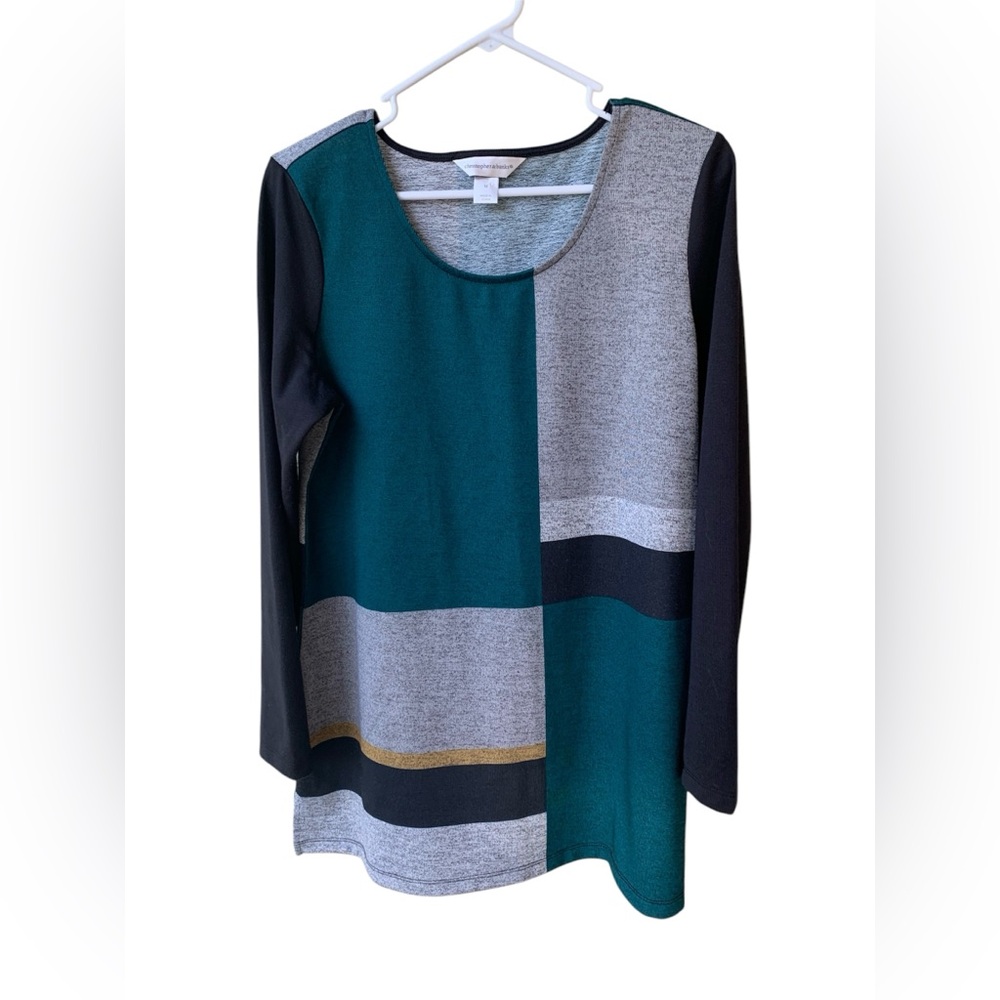 Women’s Christopher & Banks Colorblock Long Sleeve Top